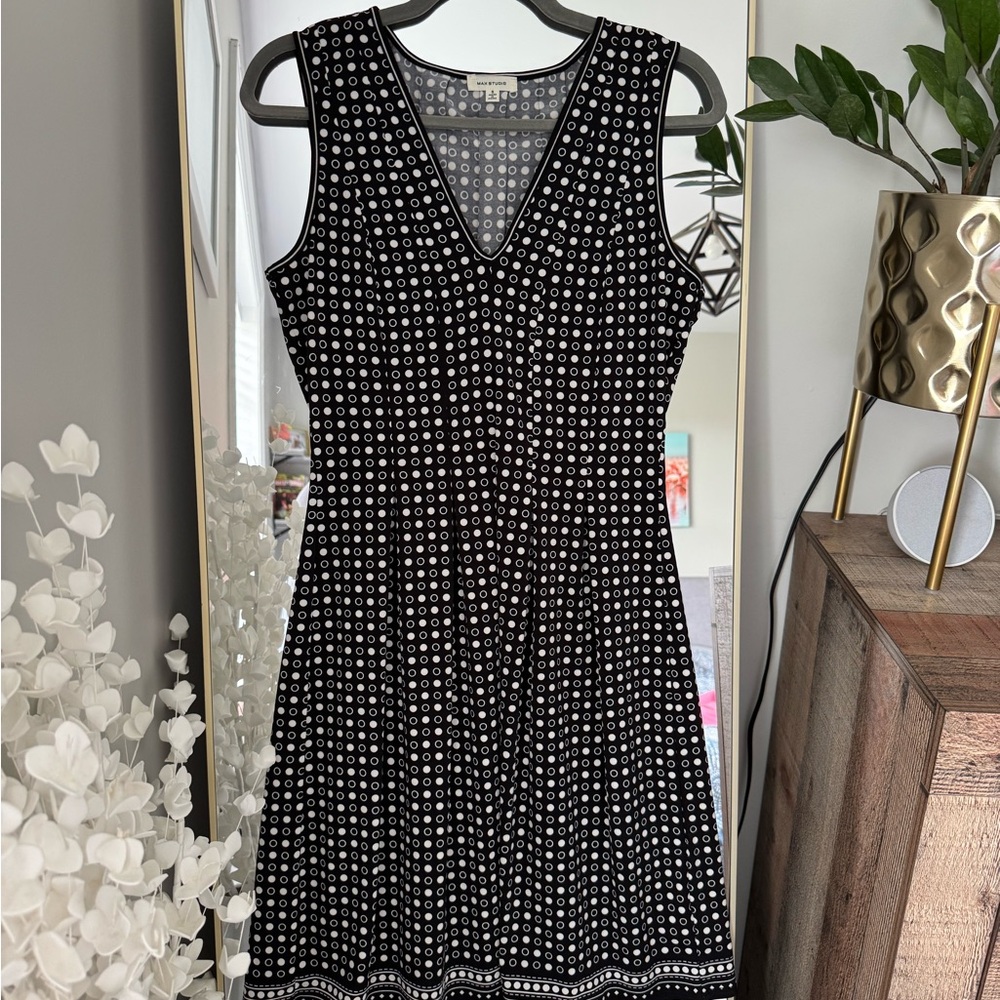 Max Studio Polka Dot Dress